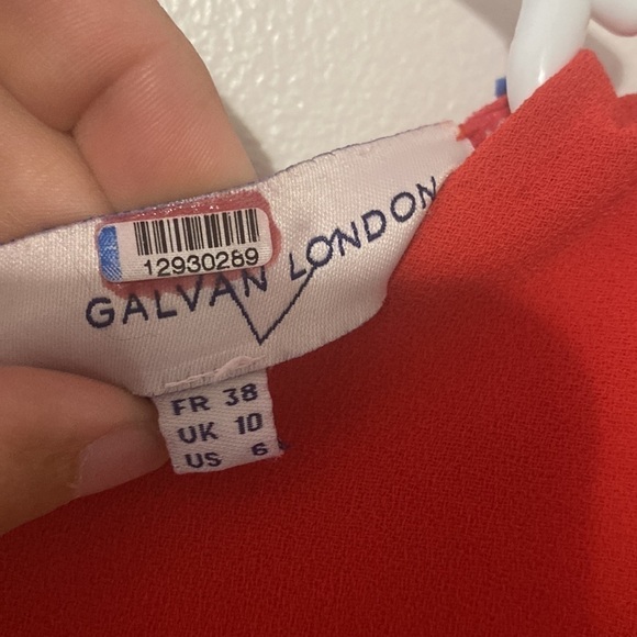 GALVAN London pom Sleeve Misti Blouse - Picture 12 of 13